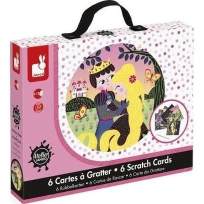 Janod Cartes Ă gratter Raiponce