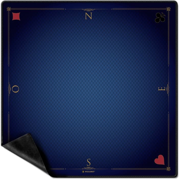 Wogamat Tapis Cartes Prestige Bleu Format Tarot 60X60 Cm