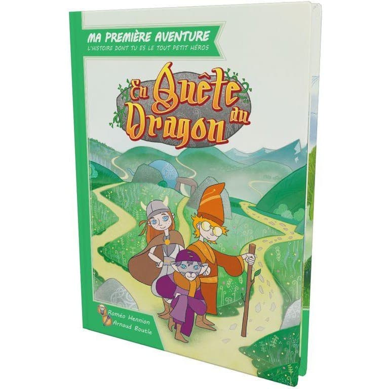 Game Flow Livre Ma première aventure : En quête du dragon