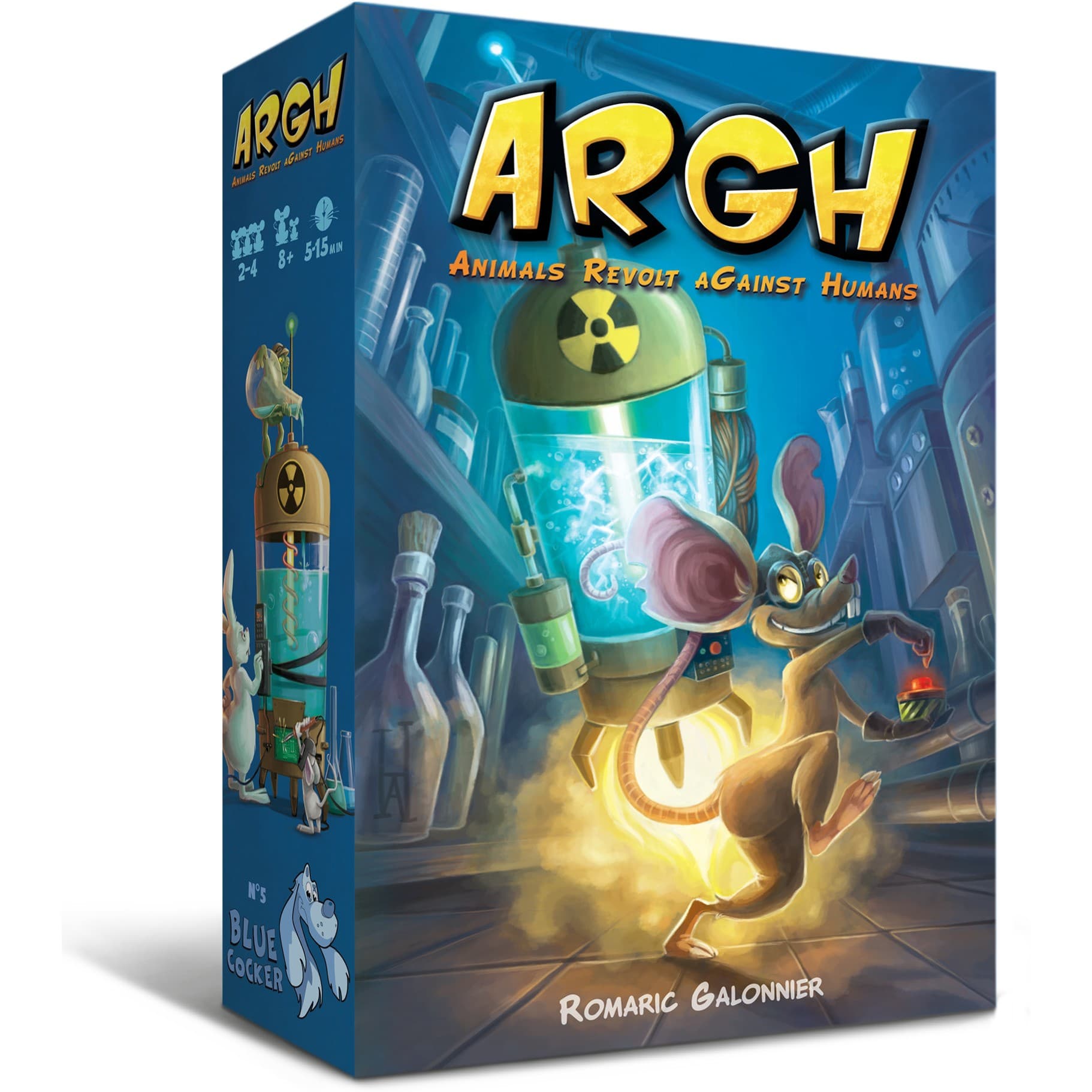 Blue Cocker Jeu de bluff : Argh