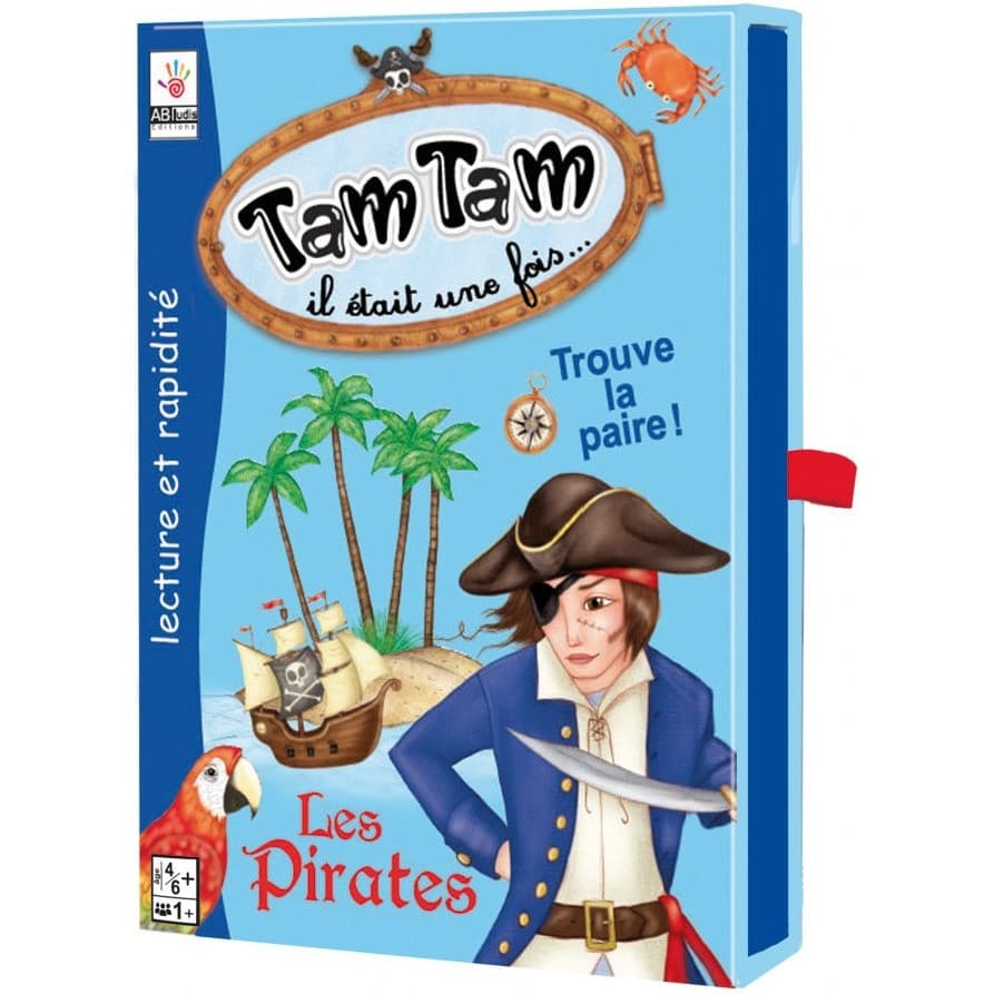 Ab Ludis Editions Jeu TamTam il était une fois les pirates Blackrock