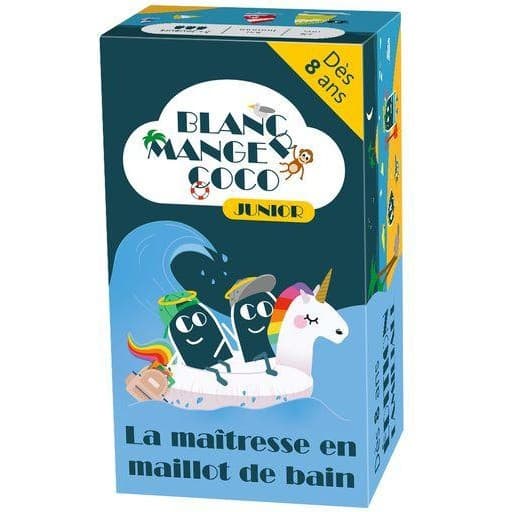Hiboutatillus Blanc Manger Coco Junior La Maîtresse en maillot de bain