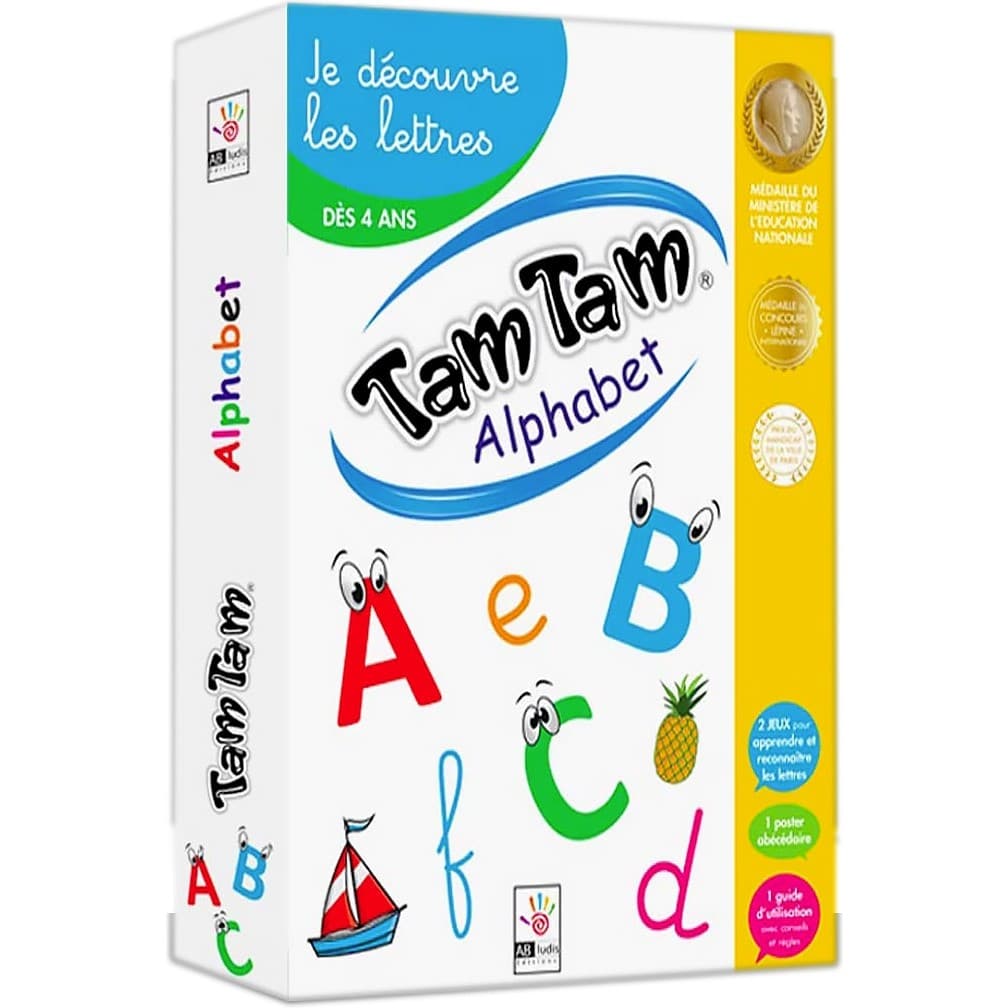Ab Ludis Editions Tam Tam Coffret Alphabet je découvre les lettres
