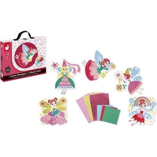 Janod Cartes mosaïques Mes amies les fées