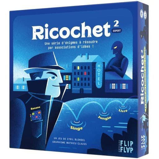Flip Flap Editions Jeu Ricochet Le profil de l'homme sans visage
