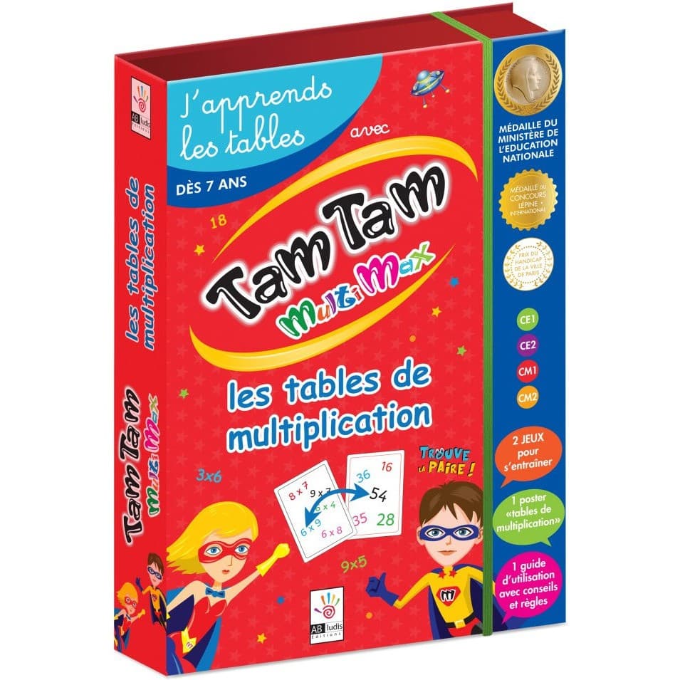 Ab Ludis Editions Tam Tam Le Coffret Multimax Jeu de société