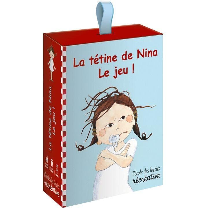 L'école Des Loisirs La tétine de Nina, le jeu !