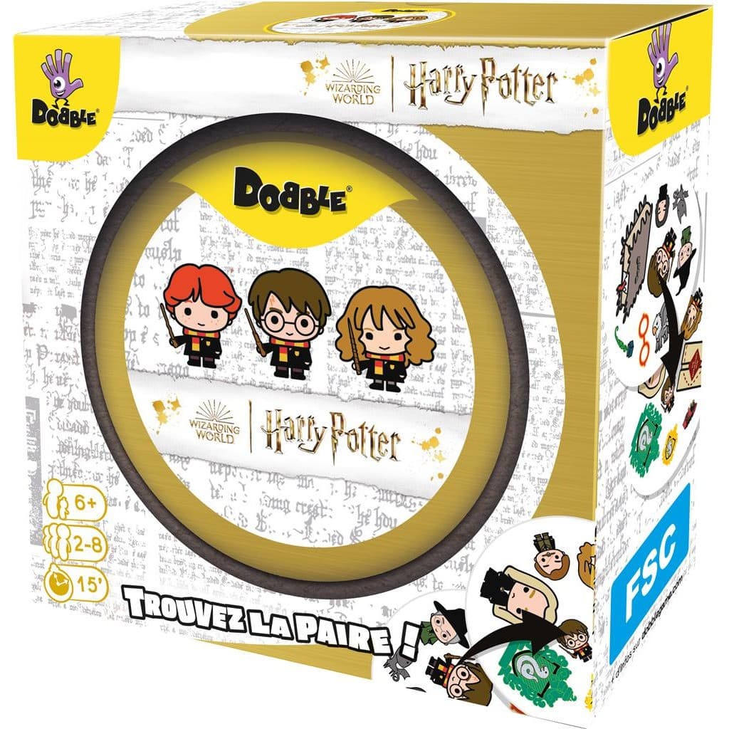Asmodee Dobble Harry Potter Eco Sleeve