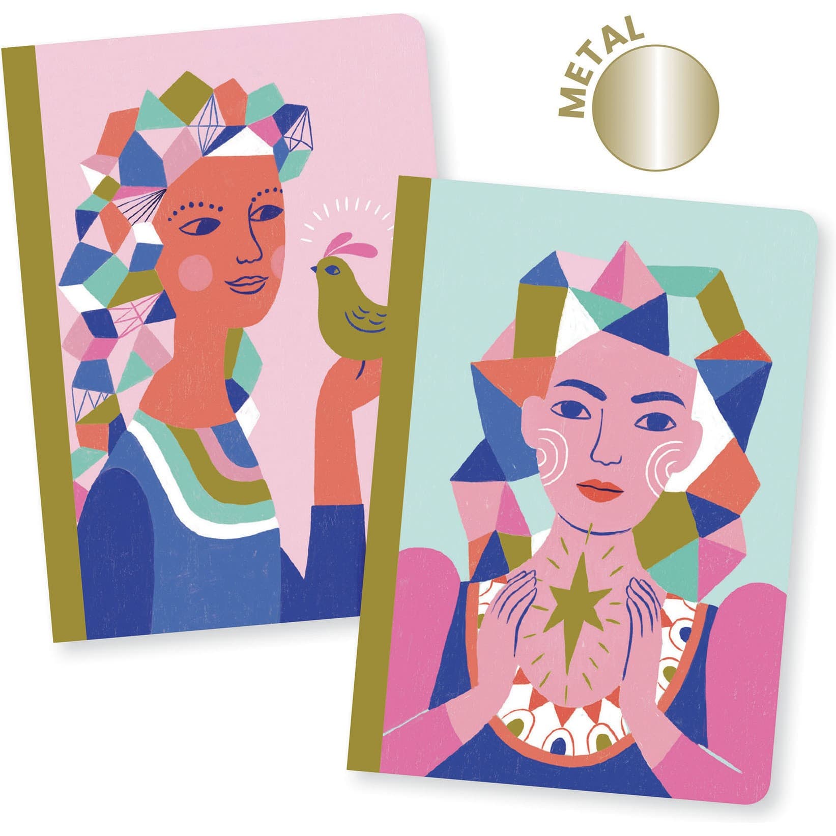 Lovely Paper By Djeco Petits carnets Sarah Lovely paper Djeco