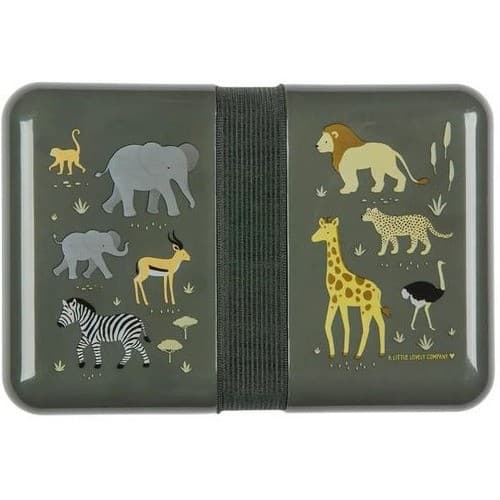 A Little Lovely Company Boîte à déjeuner Savane