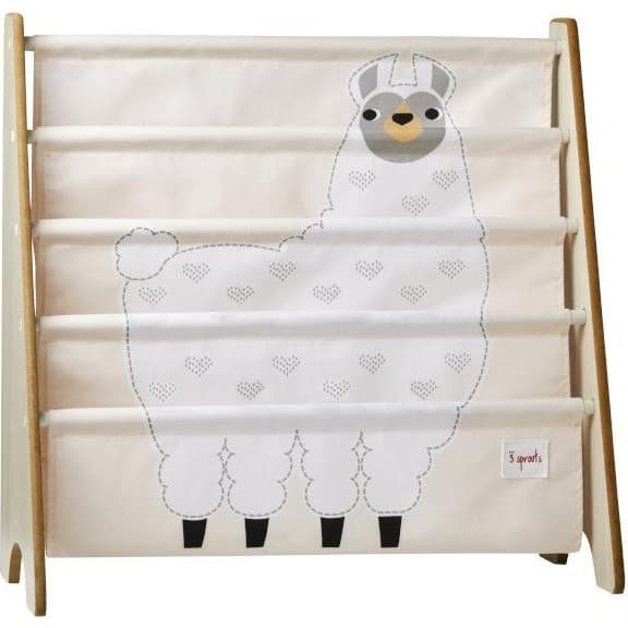 3 Sprouts Rangement livres lama