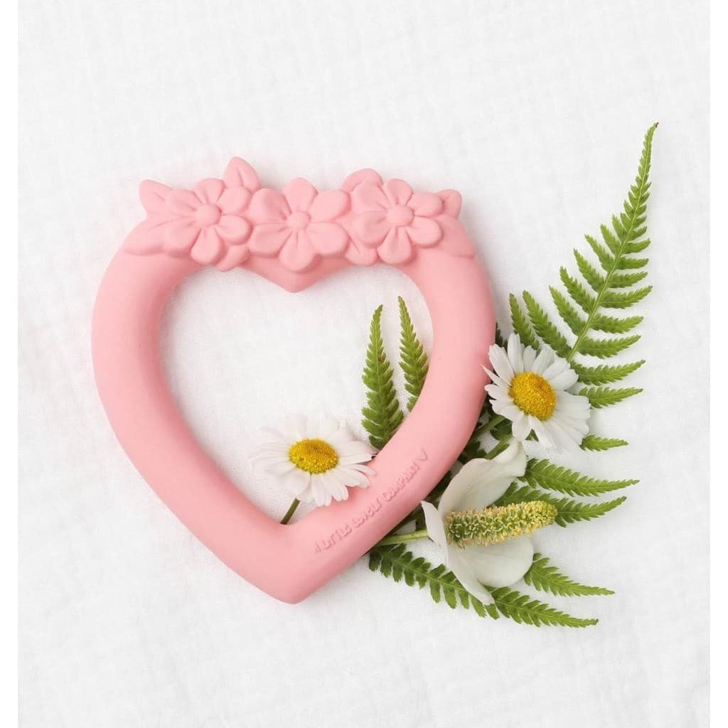 A Little Lovely Company Anneau de dentition coeur