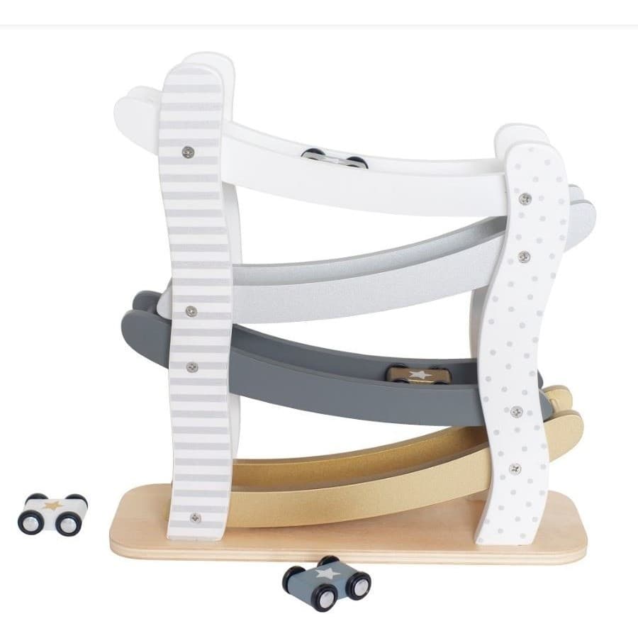 Jeux En Bois Circuit voiture looping Silver