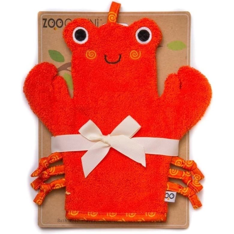 Capes De Bain Bébé Et Gant "marionette" Gant de bain Marionnette Crabe