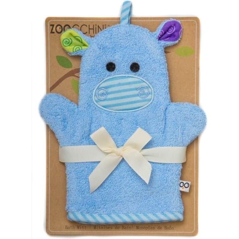 Capes De Bain Bébé Et Gant "marionette" Gant de bain Marionnette Hippo