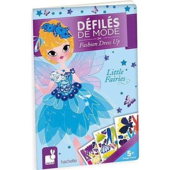 Janod Cahier créatif fées à habillerDéfilés de Mode petites fées