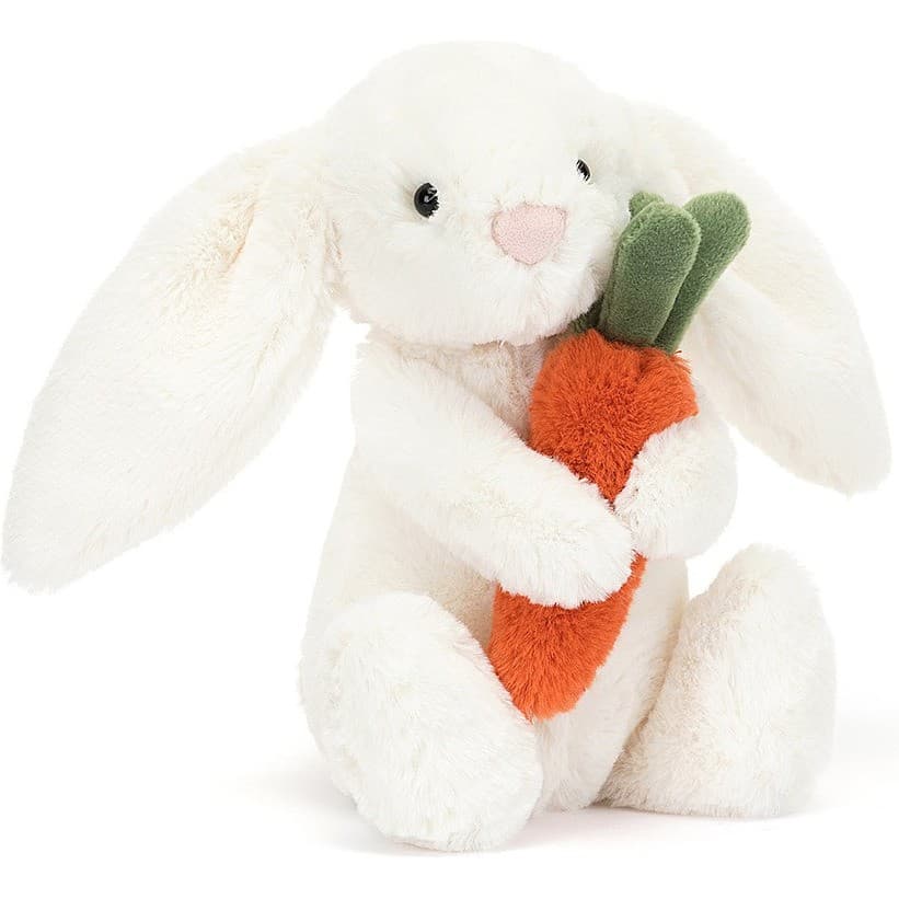 Jellycat Lapin timide à la carotte Bashful Bunny with Carrot