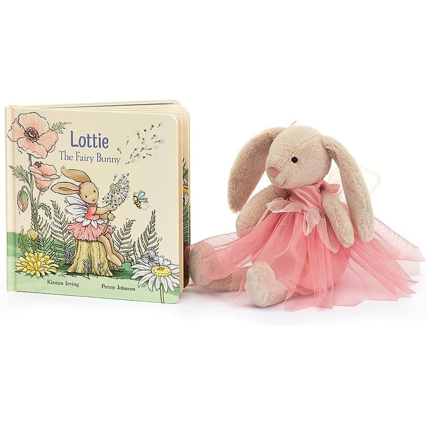 Jellycat Peluche Lottie Fairy Bunny Livre et Lottie Bunny Fairy Book