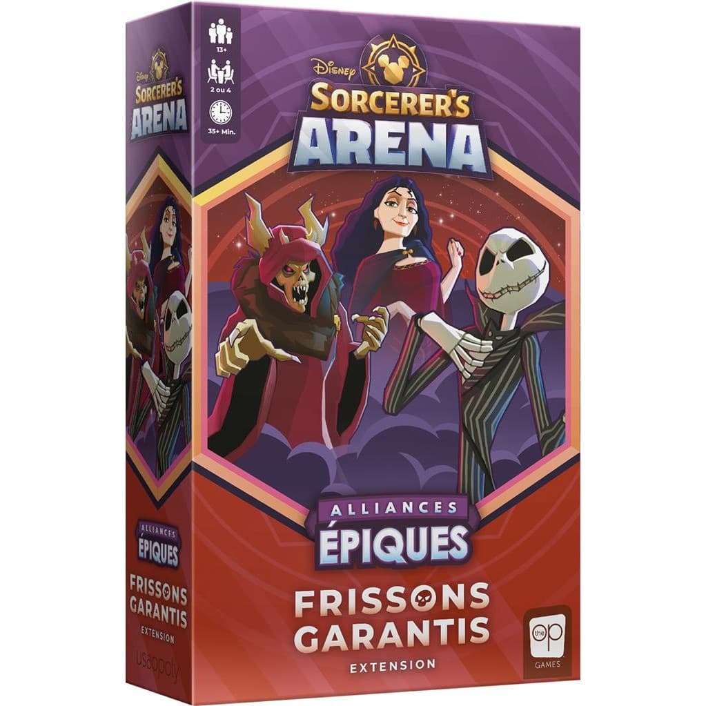 Usaopoly Extension Alliances Epiques : Frissons Garantis Disney