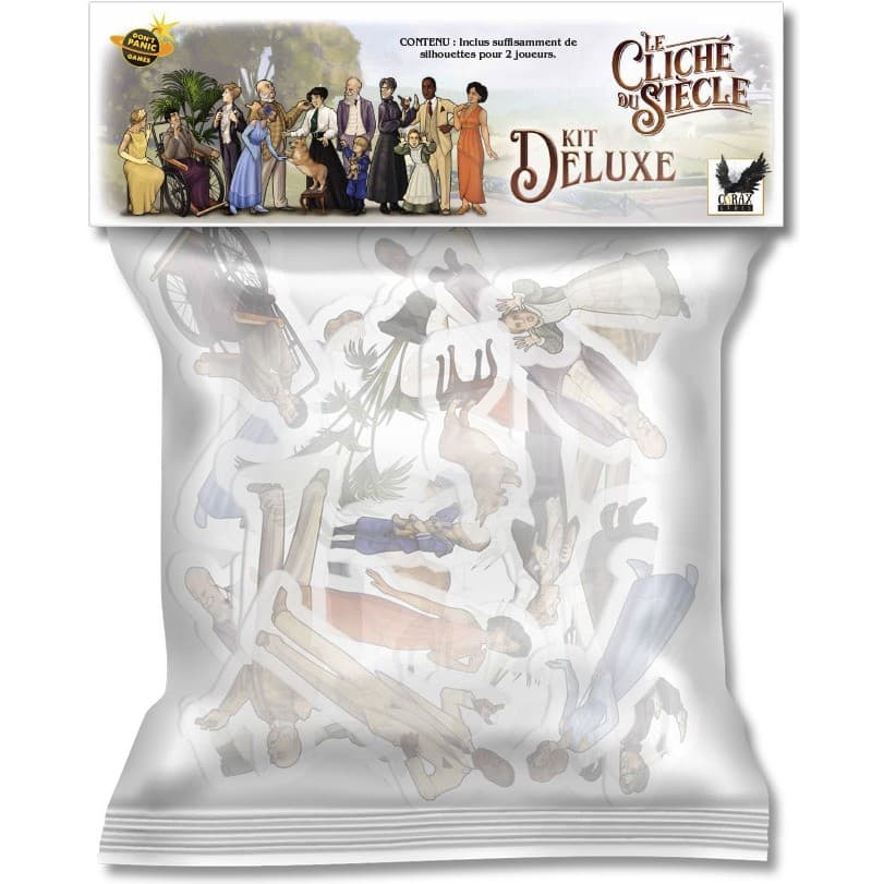 Don't Panic Games Le Cliché du Siècle Kit Deluxe : Silhouettes T