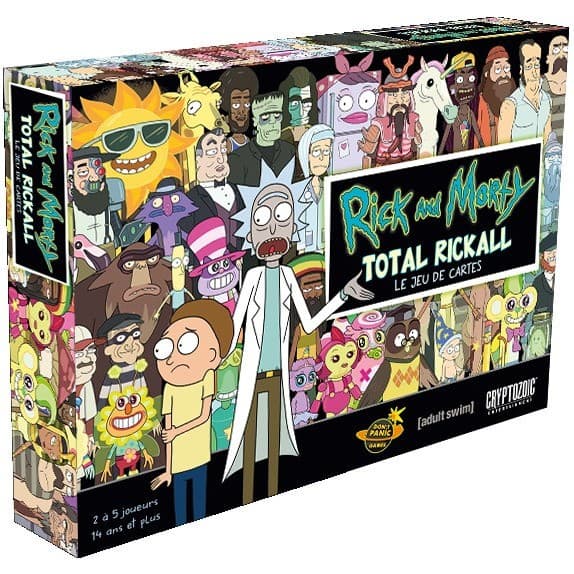 Don't Panic Games Rick and Morty : Total Rickall Le Jeu de Cartes