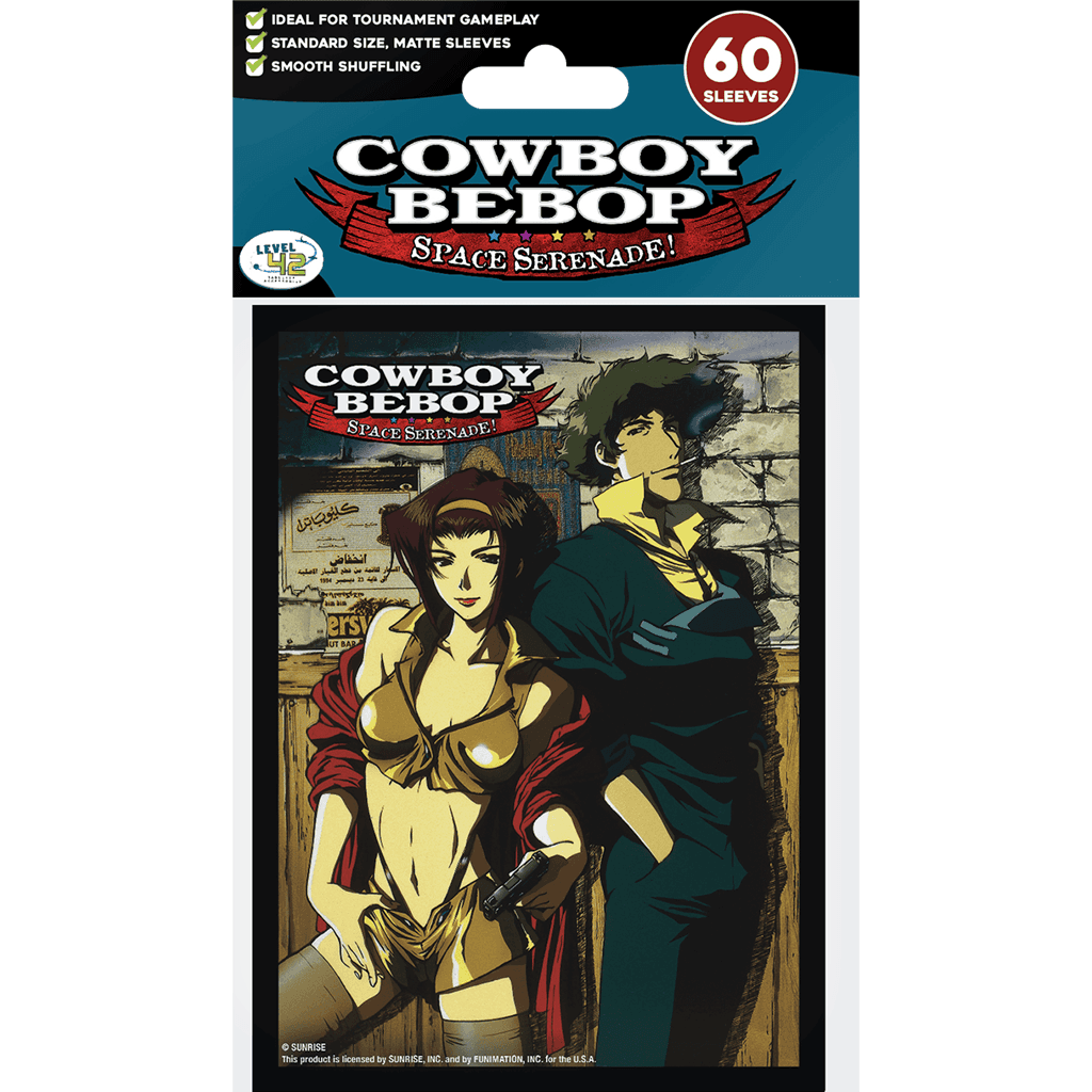 Don't Panic Games Pochettes Cowboy Bebop Space Sérénade Faye and Spike