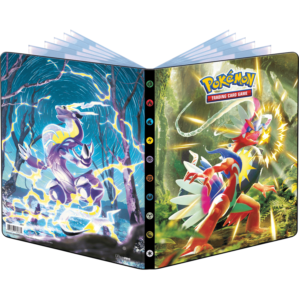 Ultra.pro Pokémon : Portfolio A4 Ecarlate et Violet EV01 252 cartes