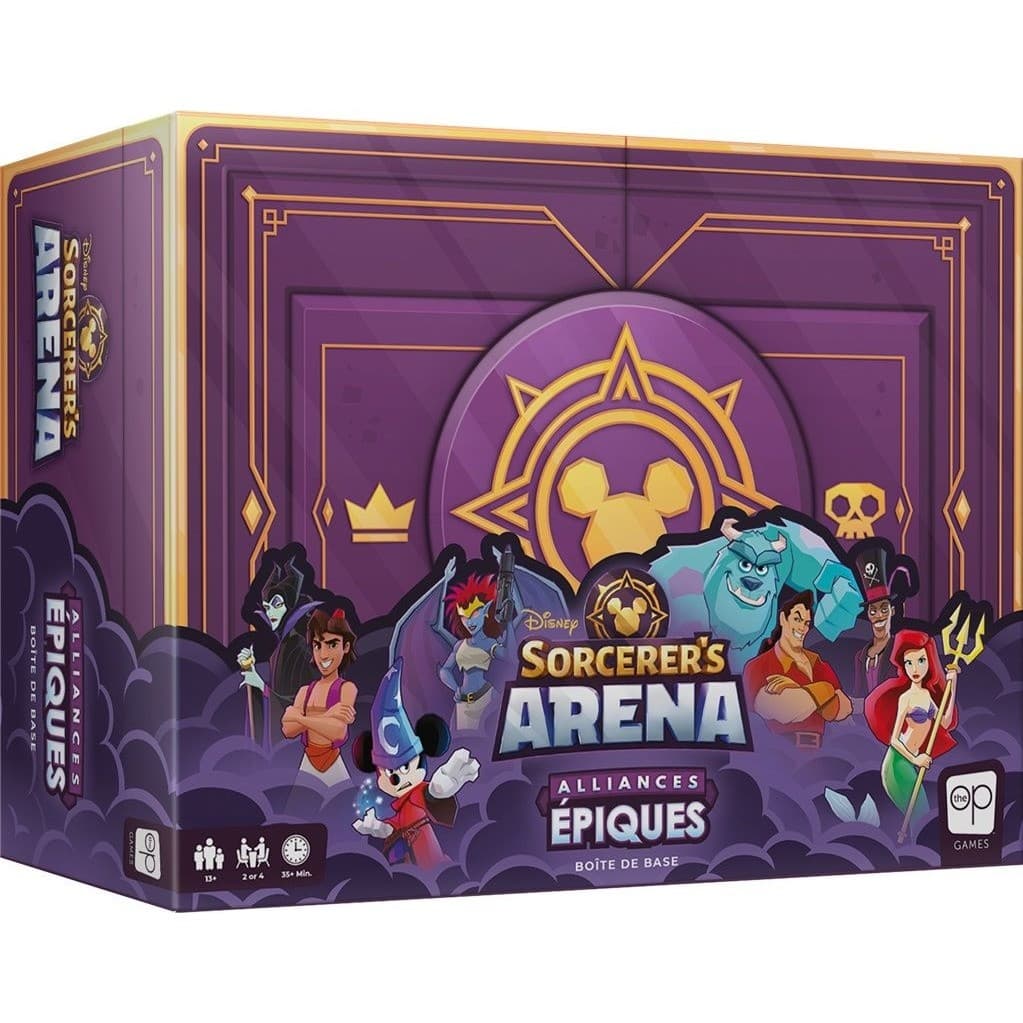 Usaopoly Disney Sorcerer's Arena Alliances Épiques Boîte de base