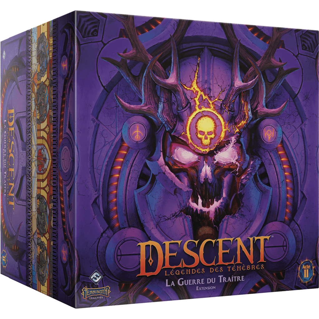 Fantasy Flight Games Descent Légendes des TénÚbres : La Guerre du Tr
