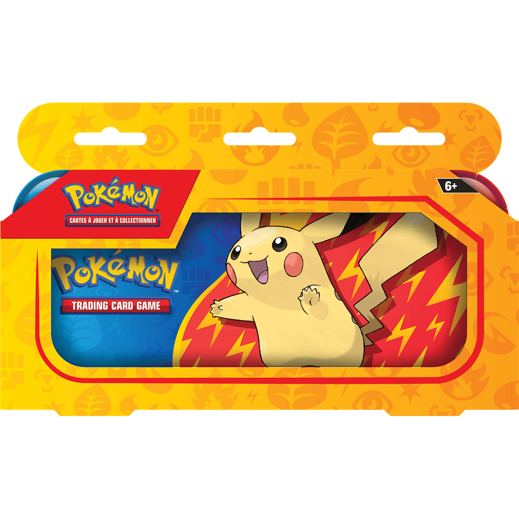 Pokémon : Boite à Crayons Back To School + 2 boosters