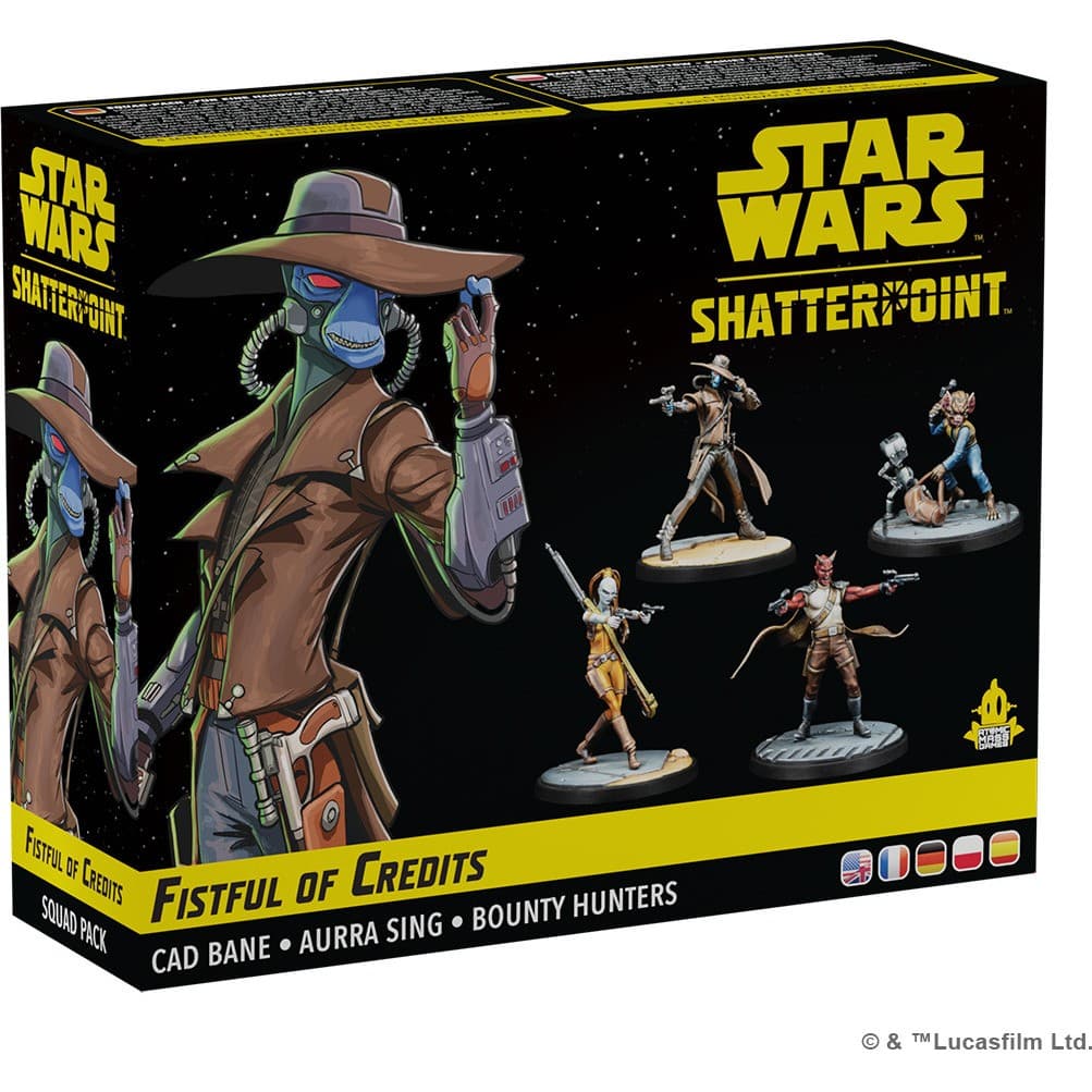Atomic Mass Games Star Wars Shatterpoint : Poignées de crédits Set d