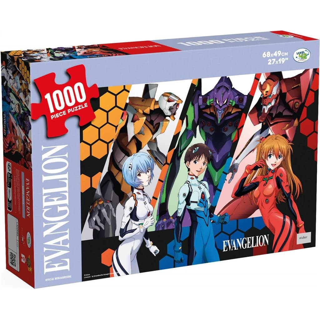 Don't Panic Games Puzzle 1000 pièces Officiel Neon Genesis Evangelion