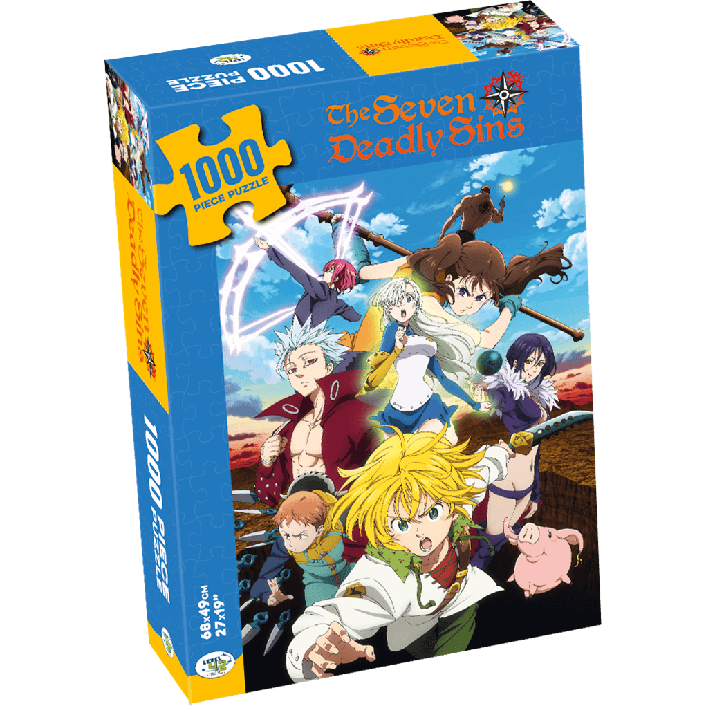 Don't Panic Games Puzzle 1000 piĂšces Officiel Seven Deadly Sins