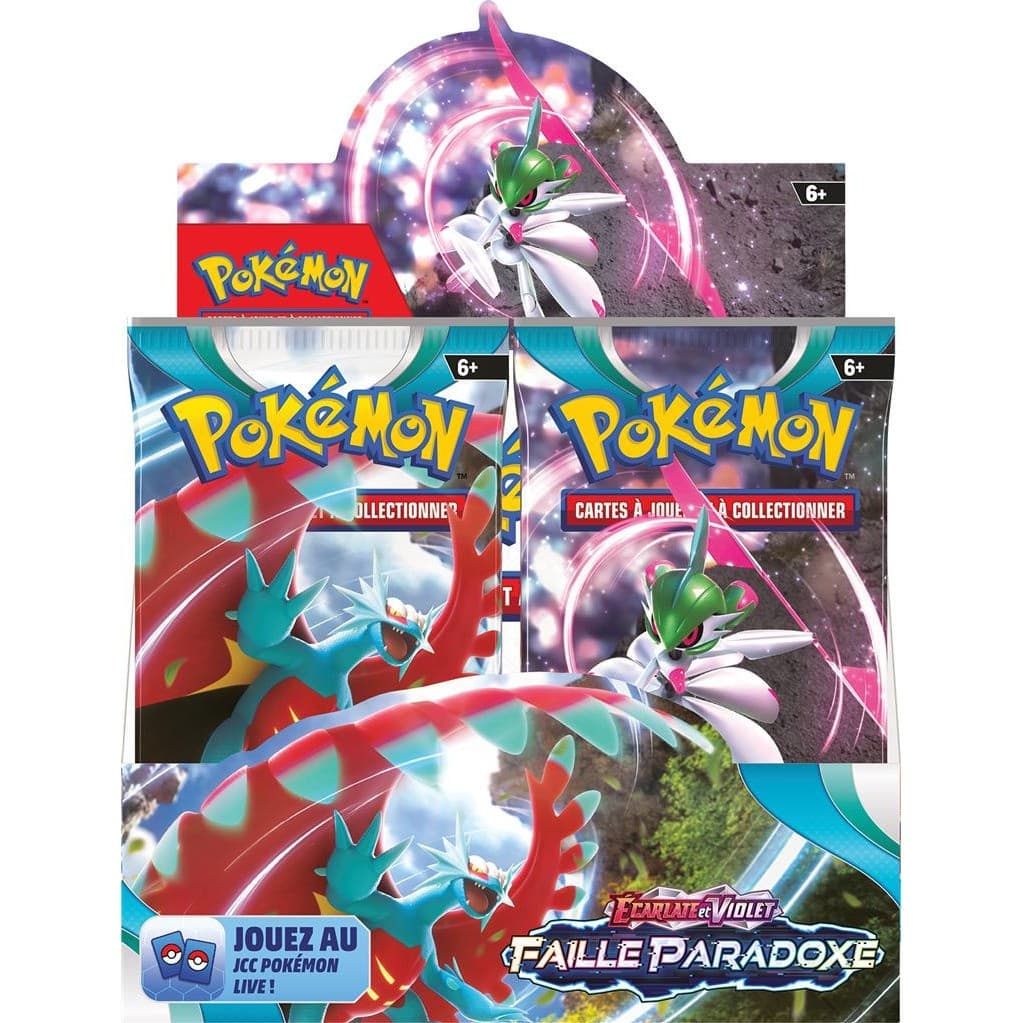 Pokémon EV04 : Écarlate et Violet – Faille Paradoxe Booster