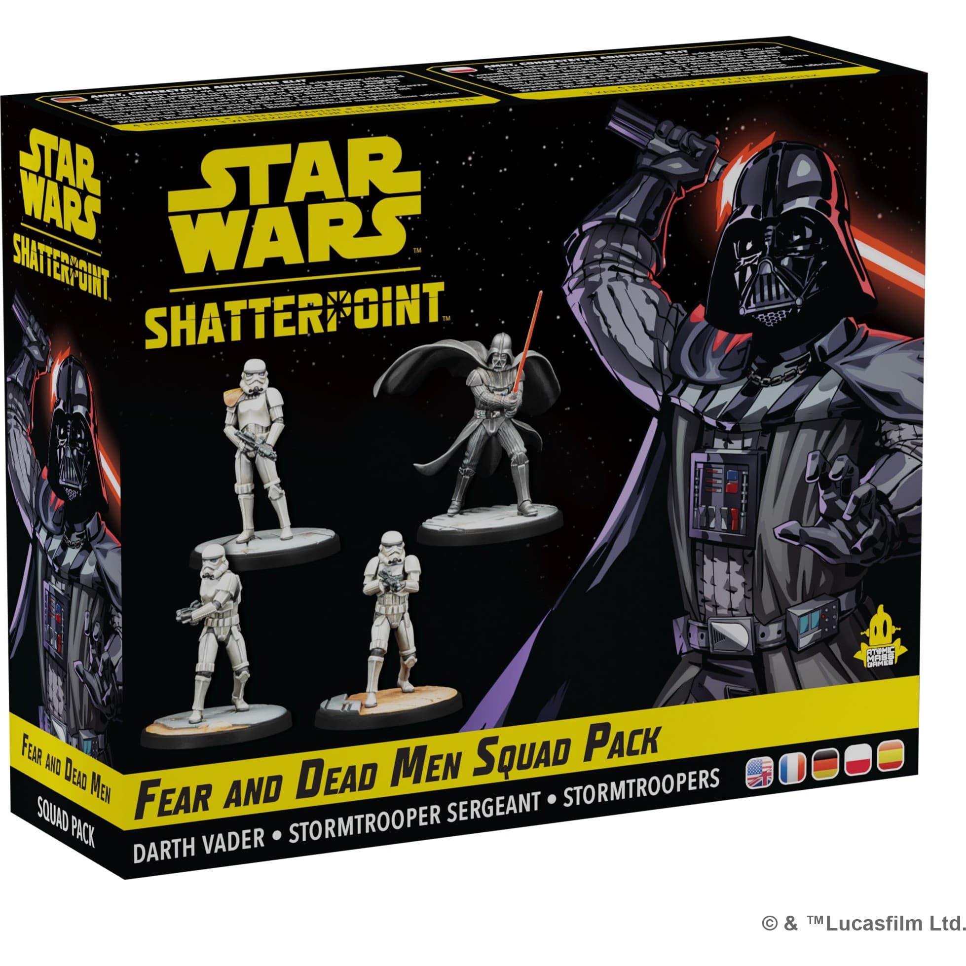 Atomic Mass Games Sw Shatterpoint : La Peur & Les Hommes Set d’Esc.