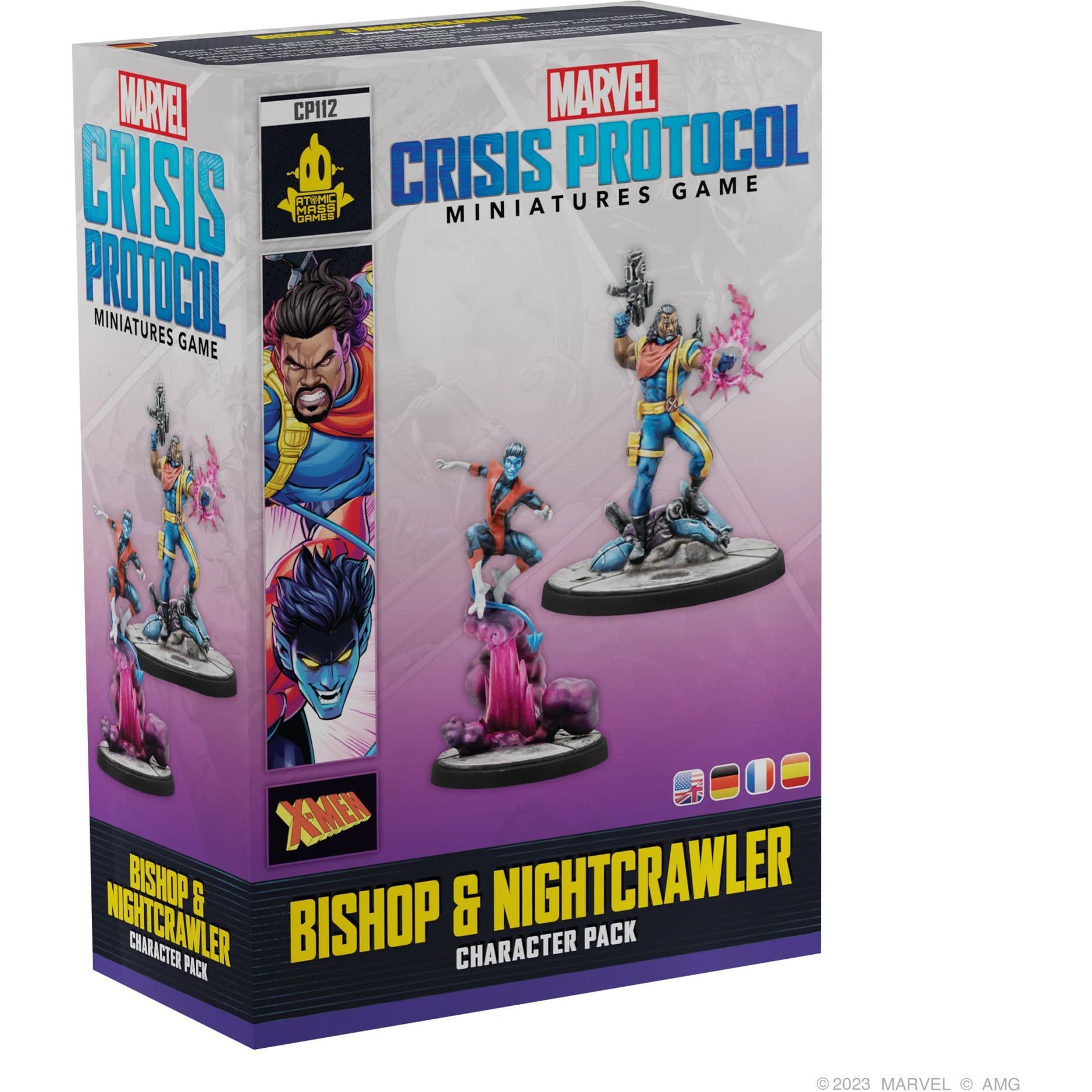Atomic Mass Games Marvel Crisis Protocol : Bishop & Nightcrawler