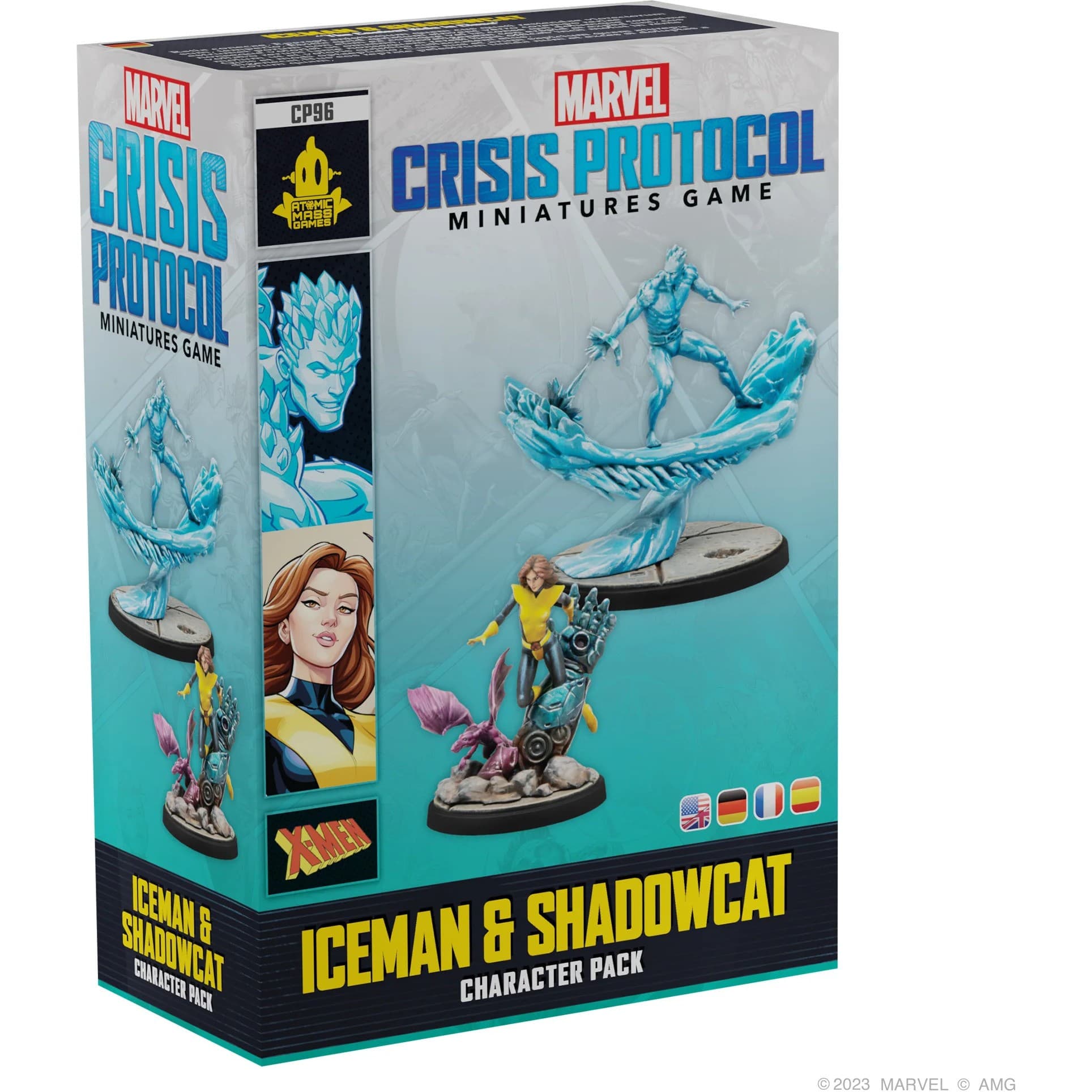 Atomic Mass Games Marvel Crisis Protocol : Iceman & Shadowcat