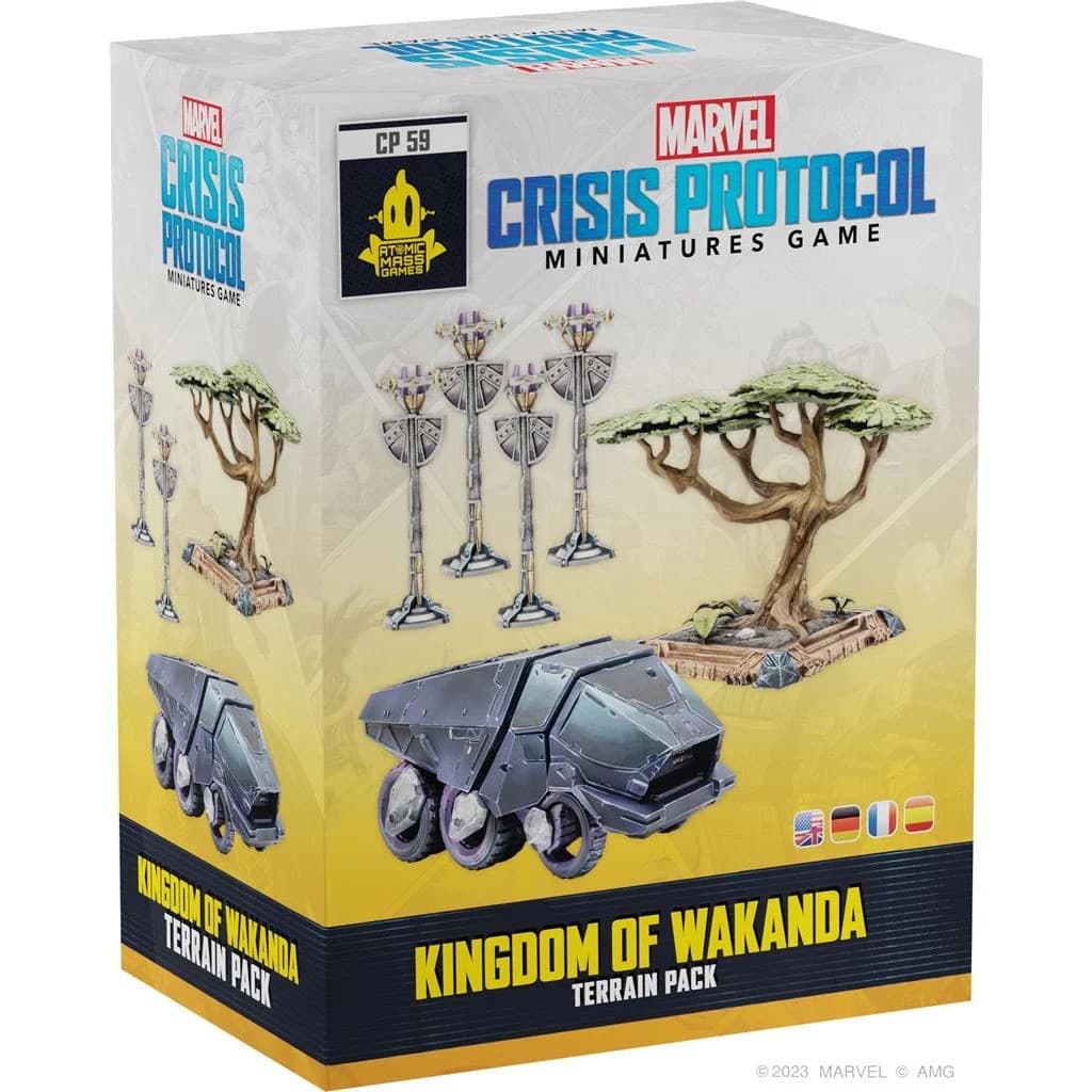Atomic Mass Games Marvel Crisis Protocol : Kingdom Wakanda Terrain