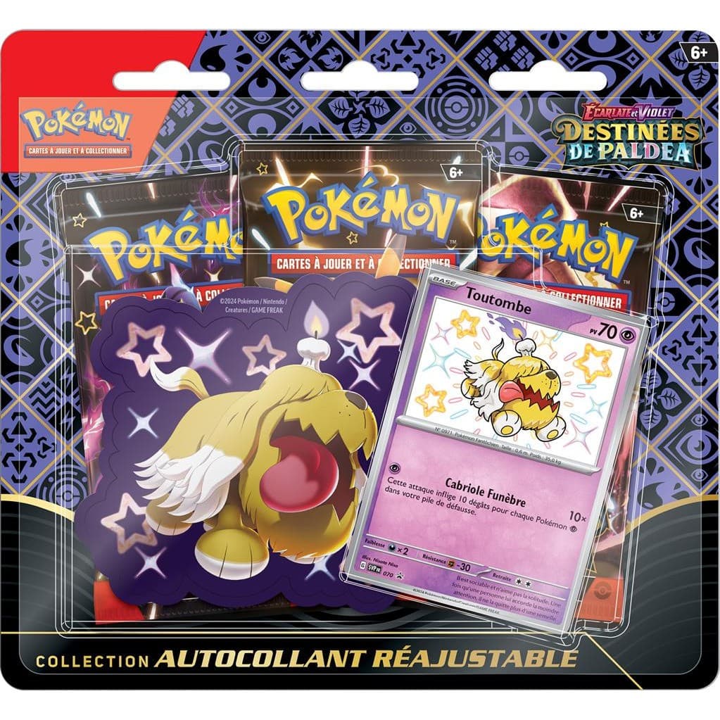 Pokémon EV045 : Pack autocollant réajustable 3b.