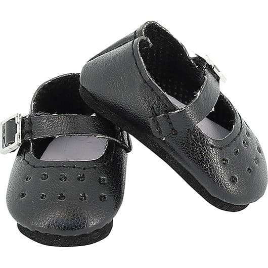 Vilac Chaussures à bride coloris noir pour poupée Minouche taille 34