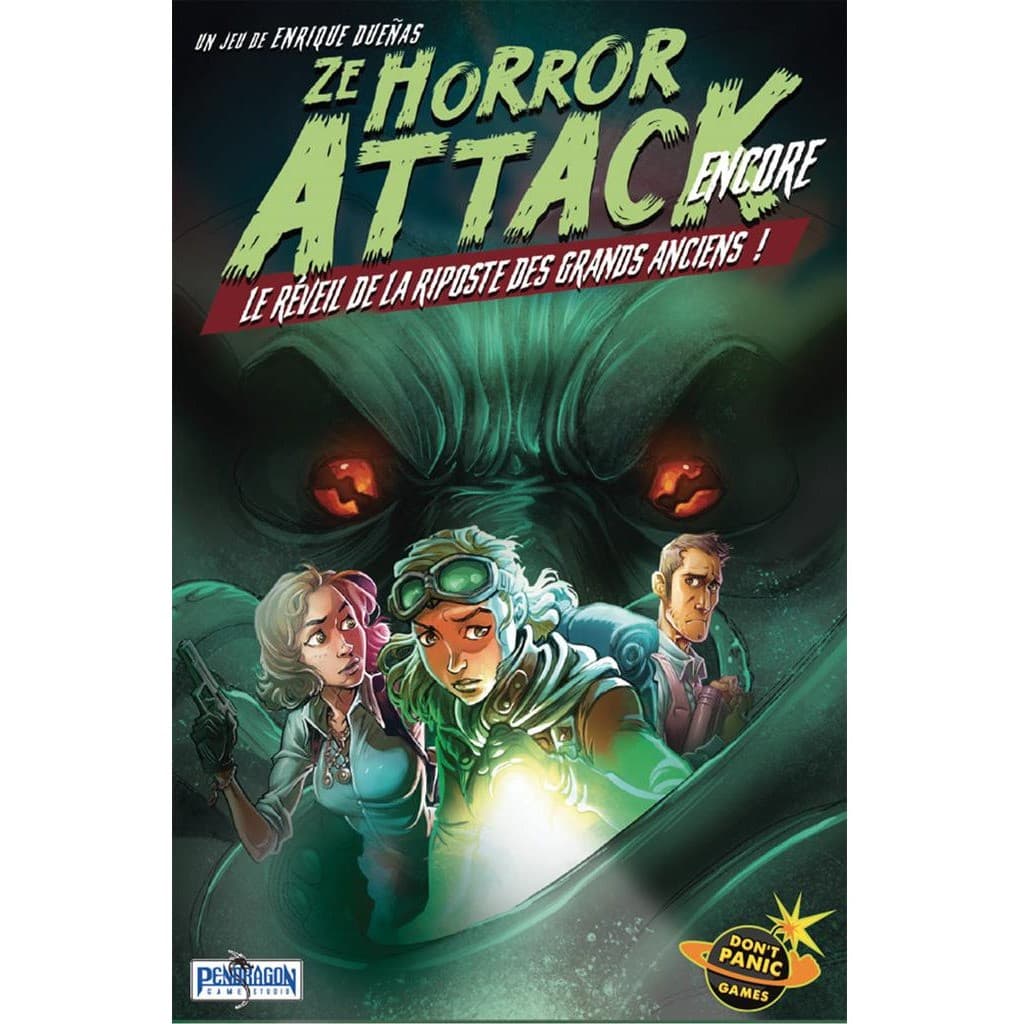 Don't Panic Games Ze Horror Attack Encore Jeu de Cartes