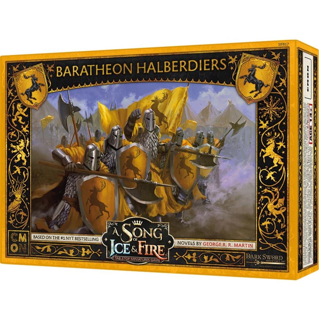 Cmon Le Trône de Fer : le Jeu de Figurines Hallebardiers Barathéon