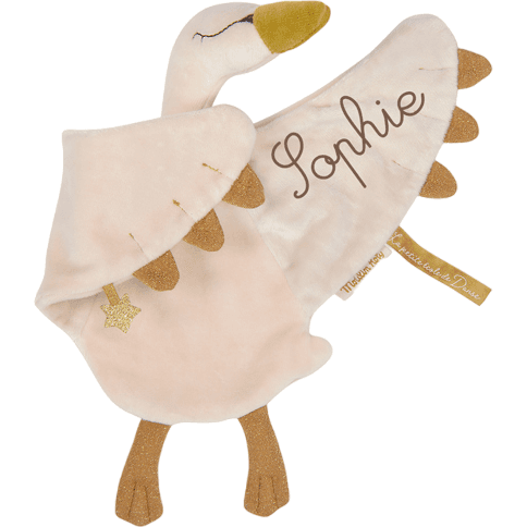 Moulin Roty Doudou cygne or