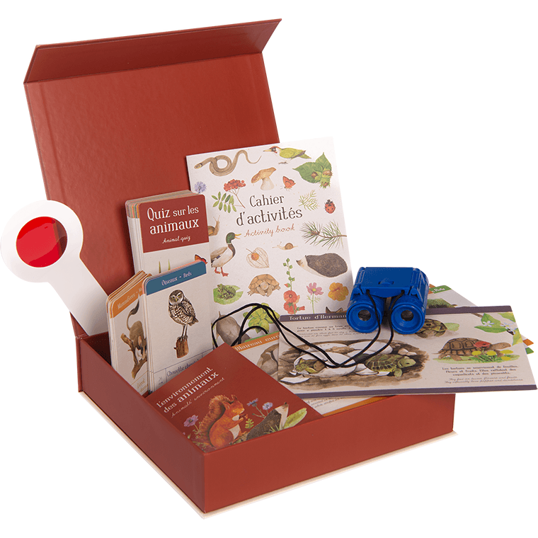 Moulin Roty Coffret découverte Animaux du jardin Le jardin du moulin