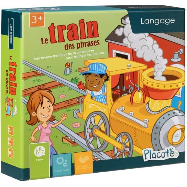 Placote Le Train des Phrases Langage