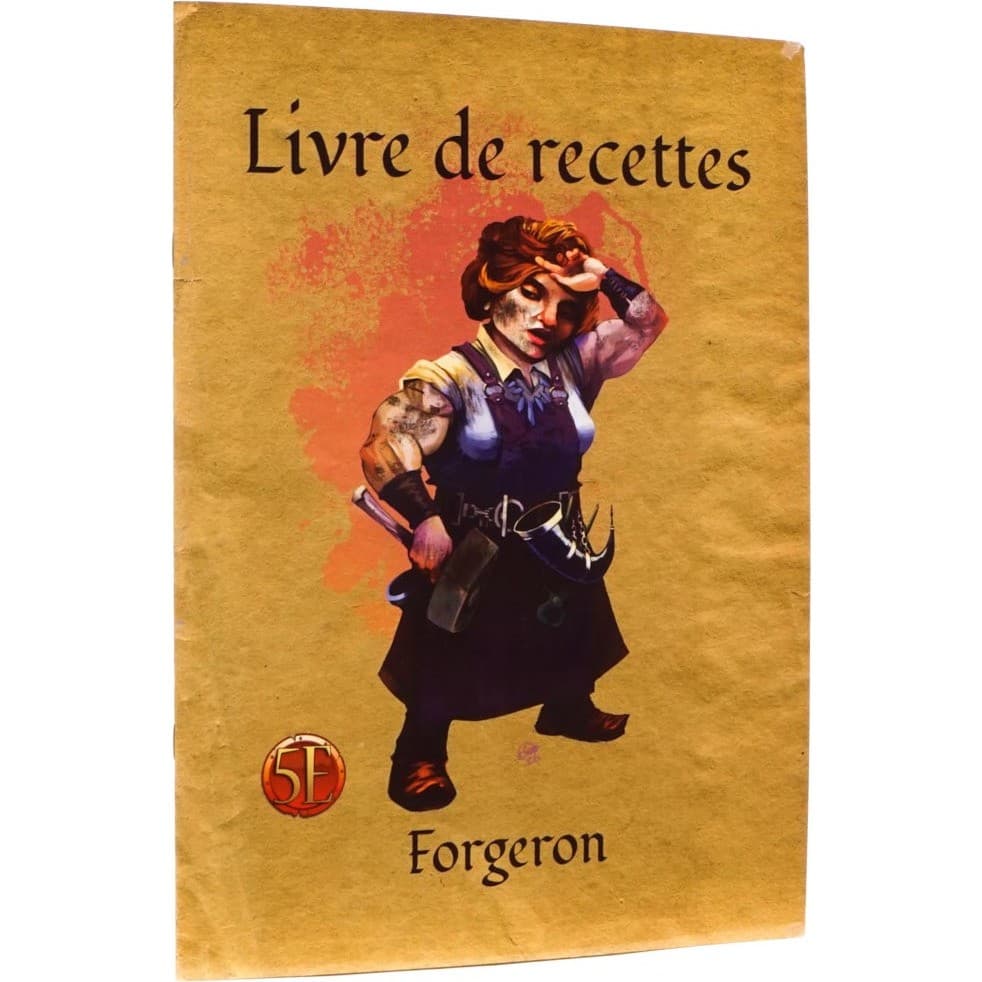 Kobold Erudit Livret artisanat forgeron 24 pages Un jeu