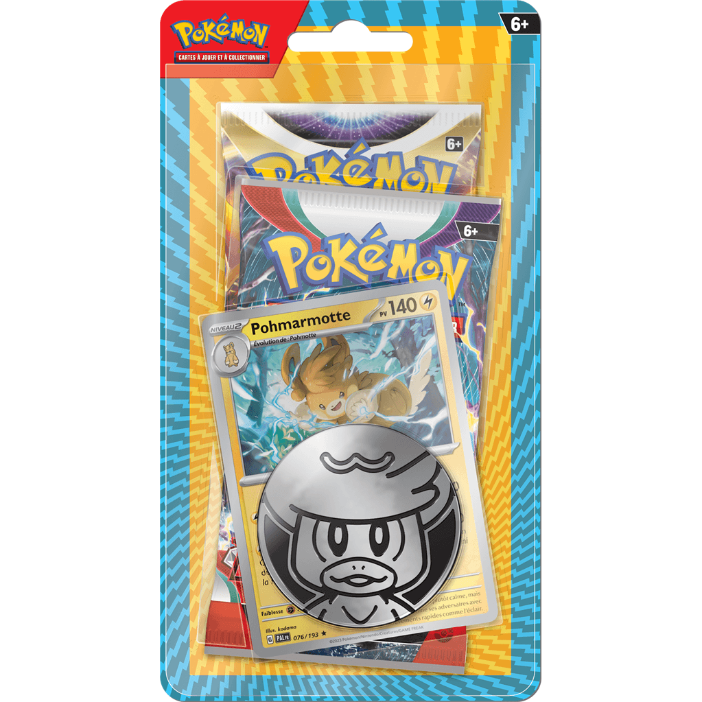 Pokémon : Pack de 2 boosters Pohmarmotte