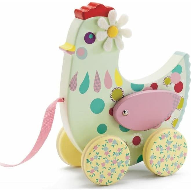 Djeco Jouet Ă tirer Cotcotte