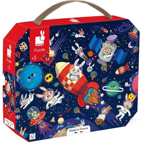 Janod Puzzle fusée 54 pcs