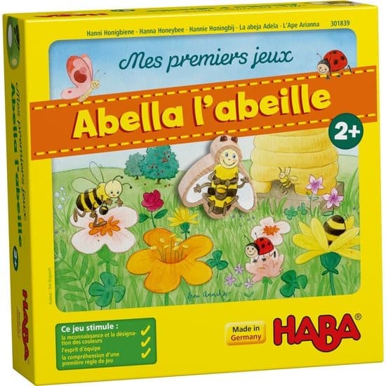 Haba Jeu coopératif Abella l'abeille Mes Premiers Jeux